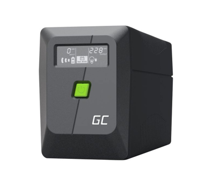 UPS (zasilacz awaryjny) Green Cell UPS PowerProof (650VA/360W, LCD) UPSLM360 / 5904326375581